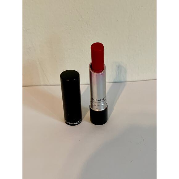MAC Lipstick Pro Longwear Lipcreme Prolong USED Red Rare Discontinued Creme - Picture 3 of 7